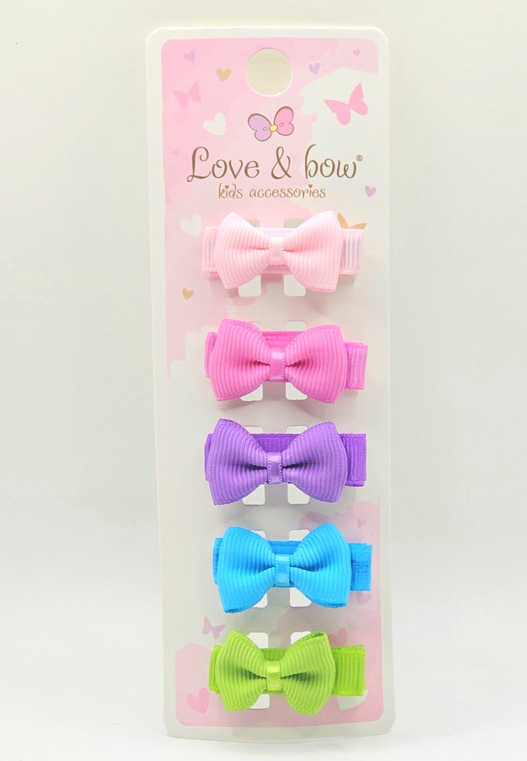 Бант для волос 5 шт LOVE&BOW 5 bow MSK - фото 1