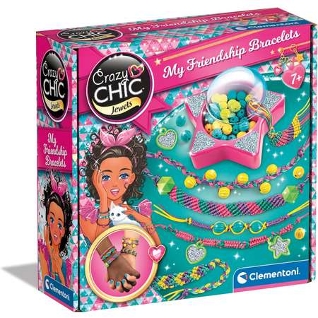 Набор для творчества Clementoni бисер Crazy Chic