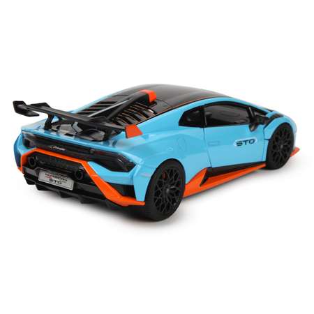 Автомобиль Rastar Lamborghini Huracan STO 1:18 голубой