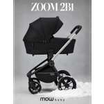 Коляска 2в1 MOWbaby Zoom черный