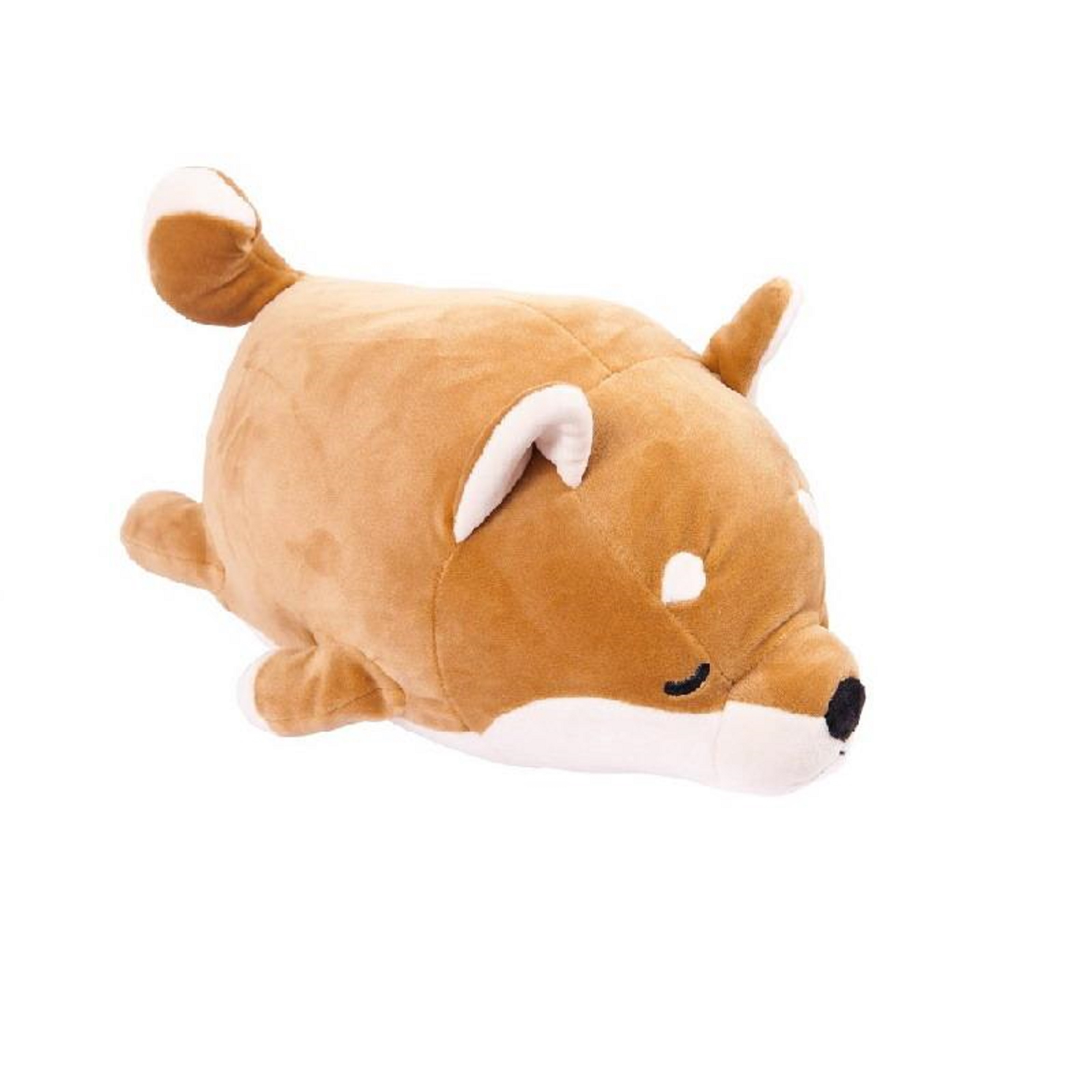 Мягкая игрушка Abtoys Собачка Корги коричневая - фото 1