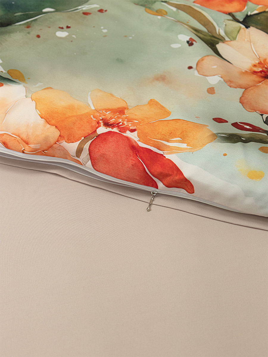 Комплект постельного белья MCotton 1.5-спальный Карлота полутораспальный 4 предм. - фото 8