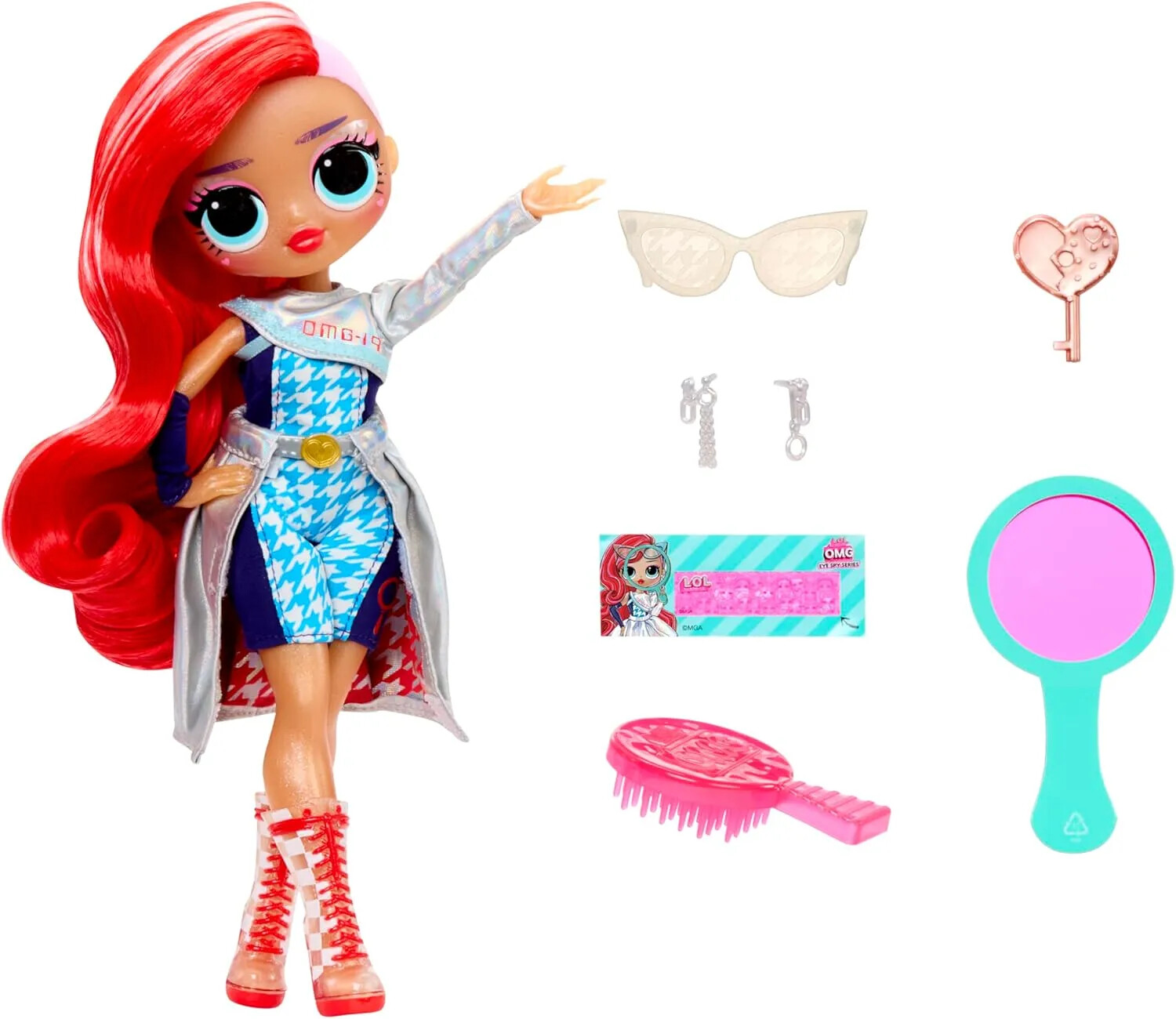 Кукла модельная L.O.L. Surprise! OMG Eye Spy - Сыщик 542674 00-00019666 - фото 2