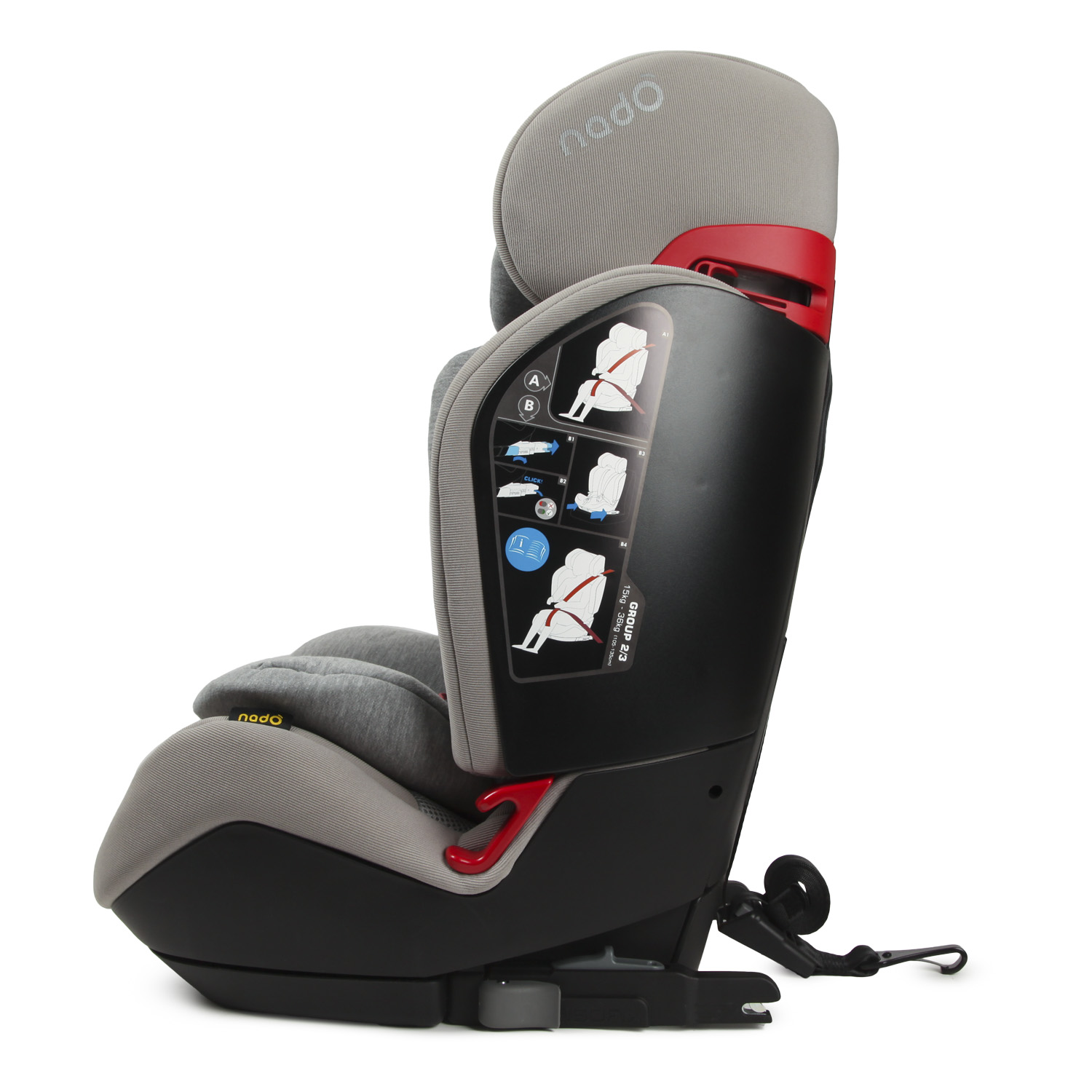 Автокресло nado Litchi Isofix 1/2/3 (9-36 кг) - фото 15