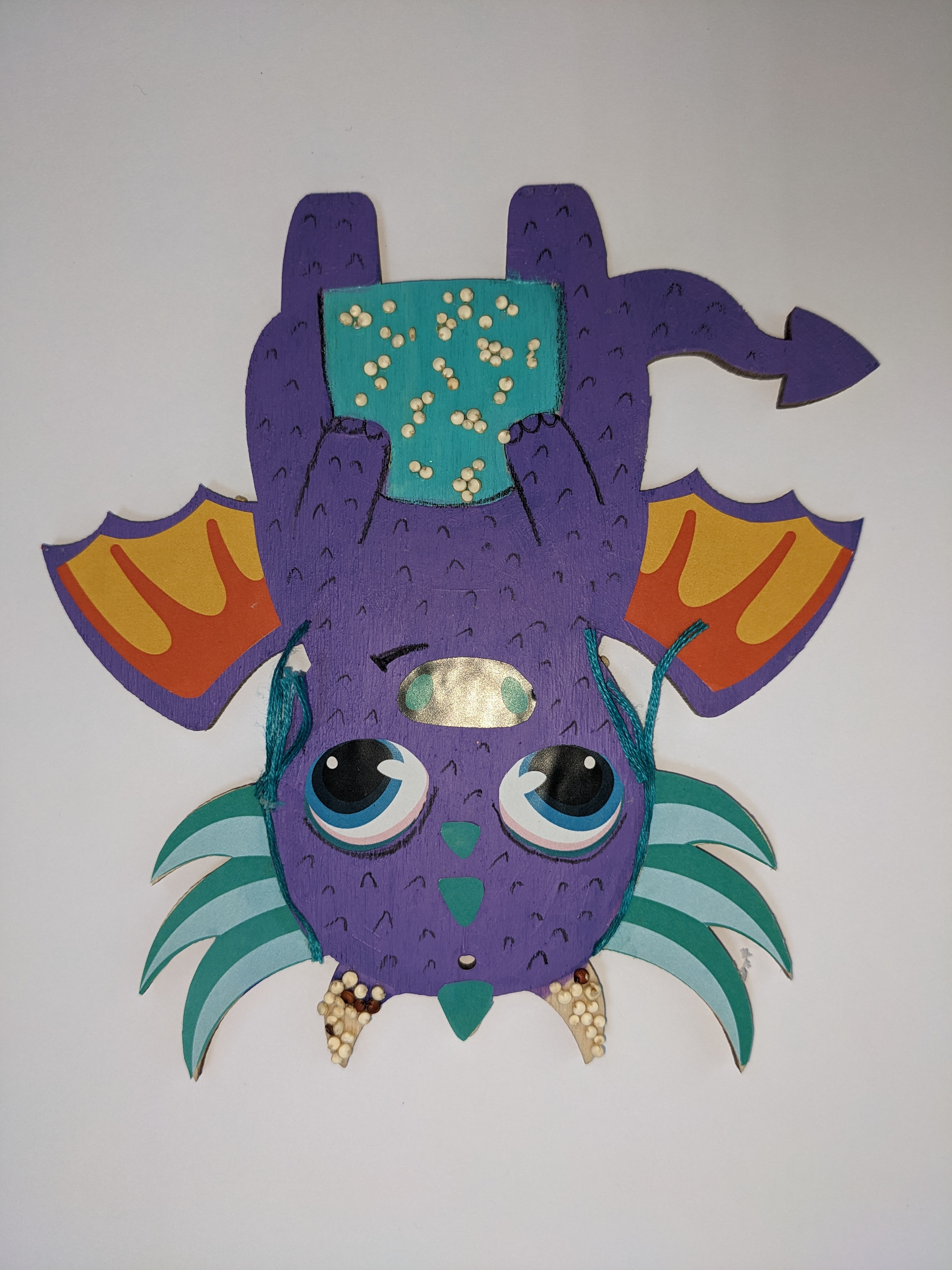 Набор для творчества HappyLine Декор Креативные дракончики роспись красками - фото 10