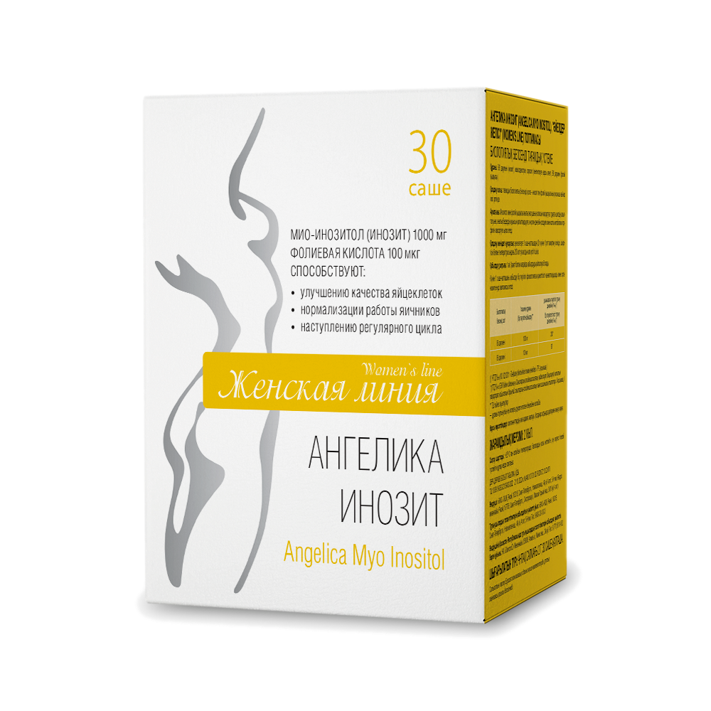 БАД Ангелика Инозит серии Женская линия саше 2 г №30 - фото 3