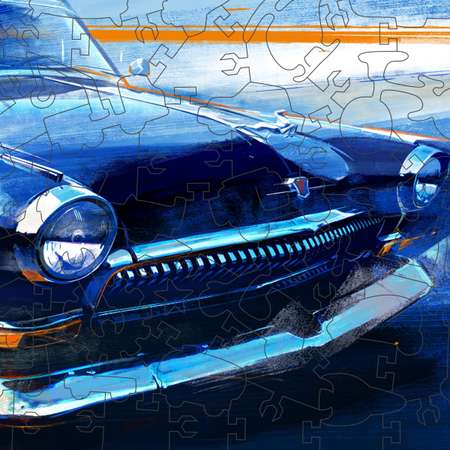 Пазл 1TOY Автомобиль советский деревянный