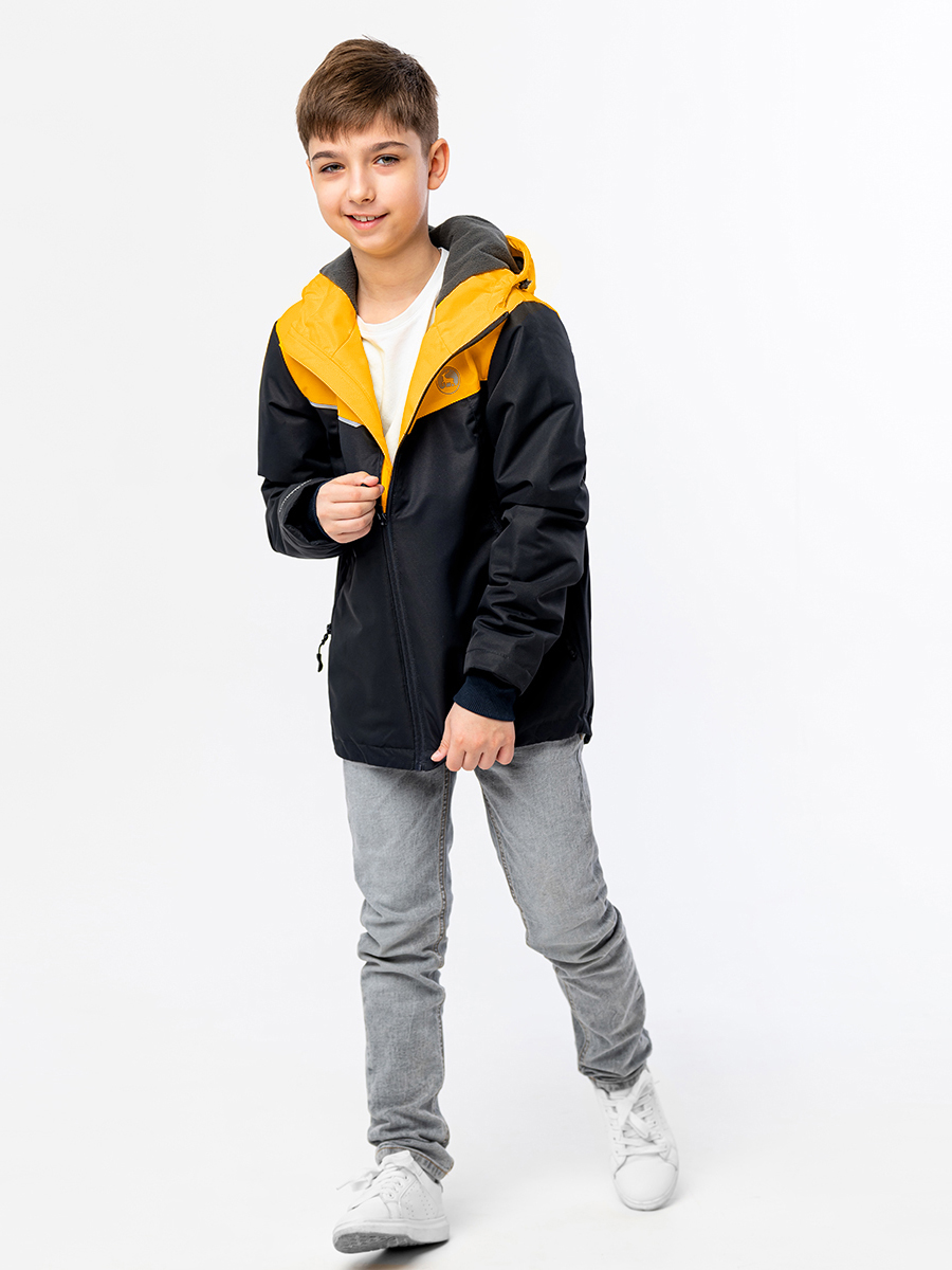 Куртка RODOS М-230_Мембрана/Черный_горчичный - фото 1