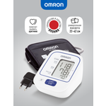 Тонометр автоматический OMRON M2 Plus Alru с адаптером и универсальной манжетой