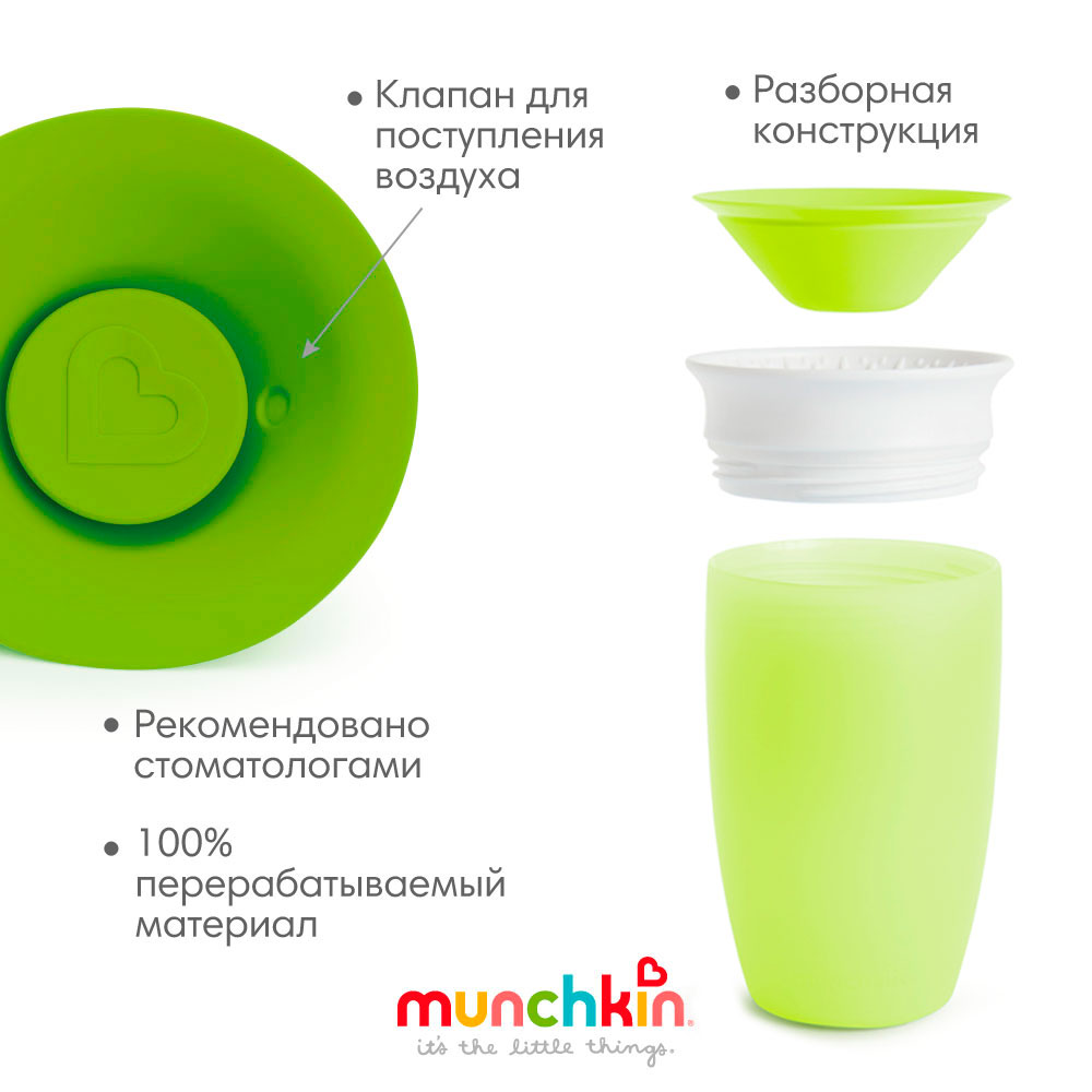 Поильник Munchkin 296 мл в ассортименте - фото 4