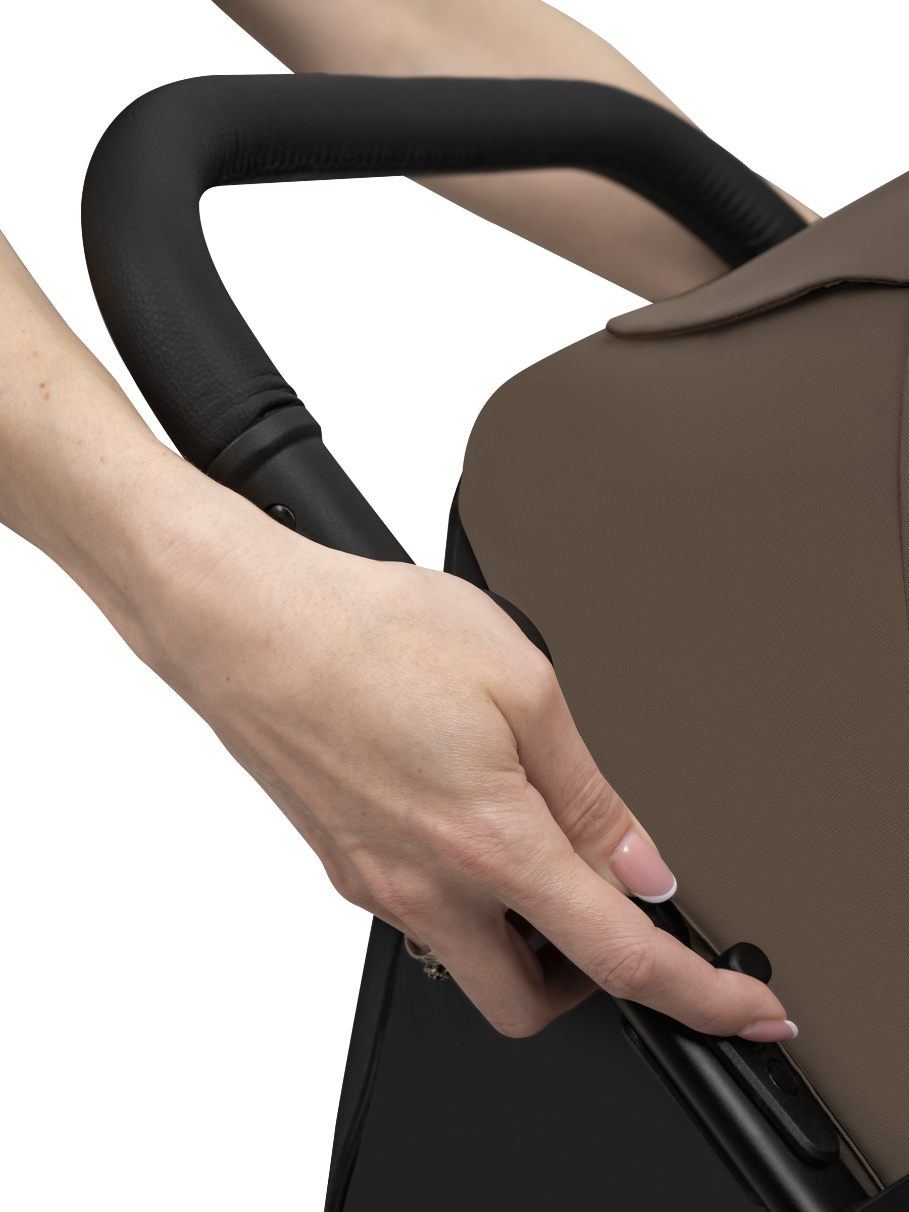 Коляска прогулочная JOVOLA Selena SL темно-бежевый-серый - фото 29