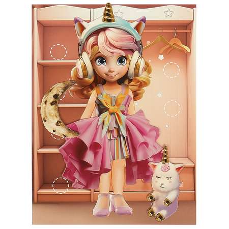 Настольная игра Умные игры Липучки Одень куклу