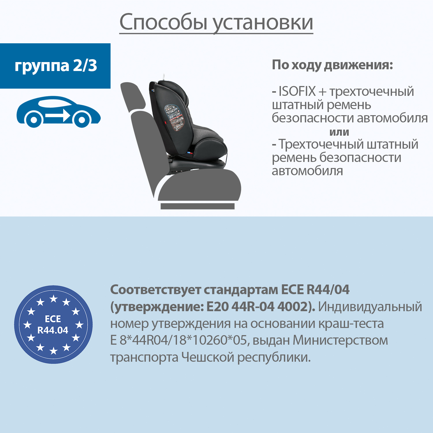 Автокресло Kitelli Stello Isofix 0+/1/2/3 (0-36 кг) - фото 13