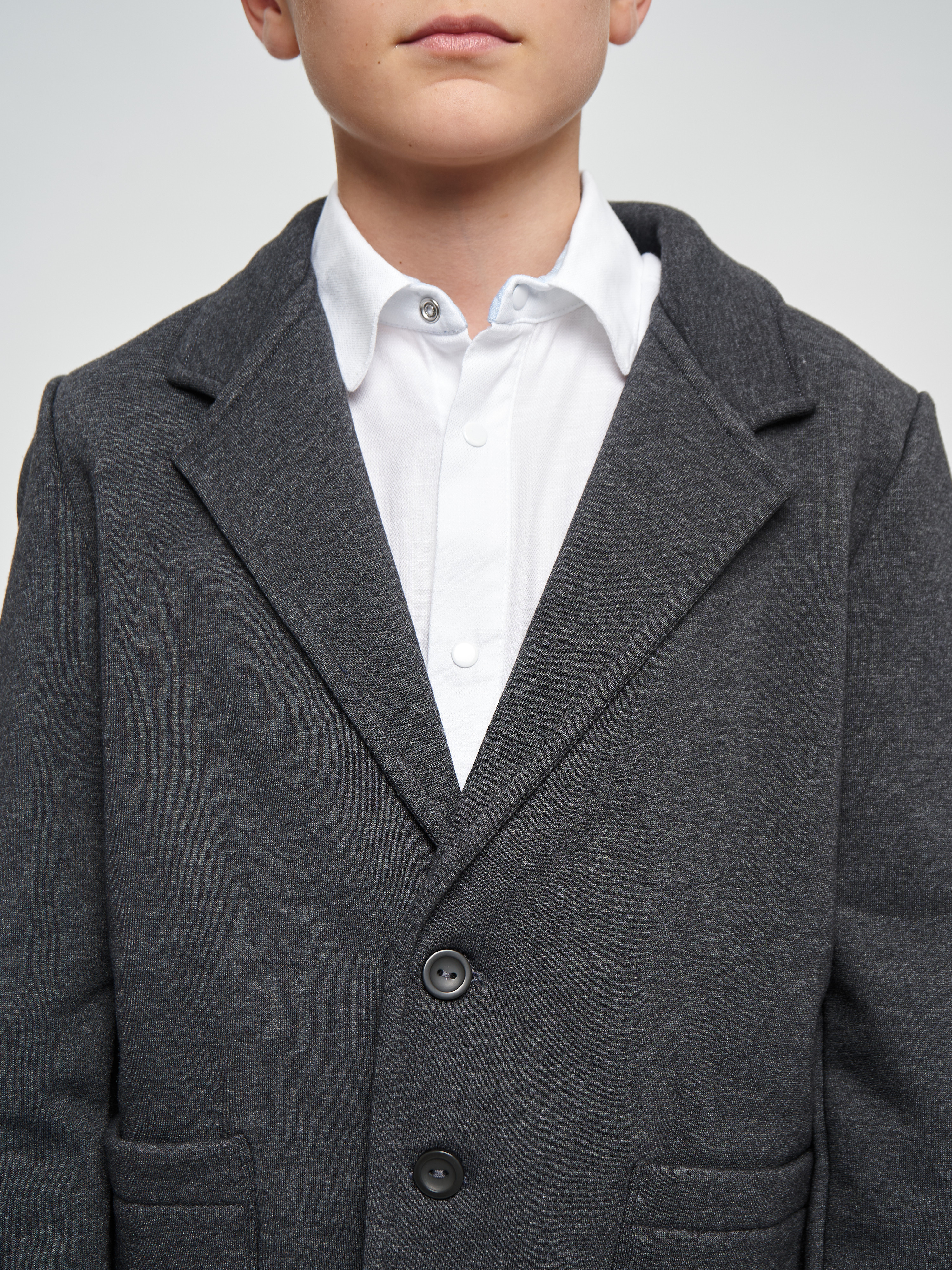 Пиджак Классная школа 001_темно_серыймальчик - фото 4