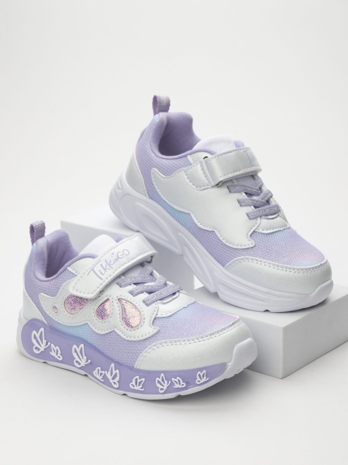 Кроссовки TikkaGo 3D35_11329_white-lilac - фото 1