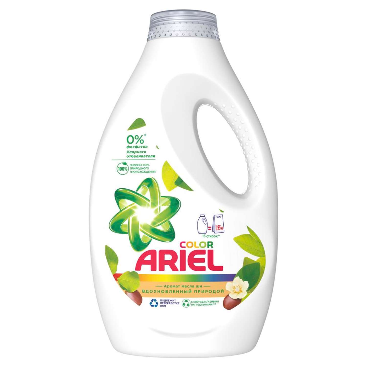 Гель для стирки белья Ariel Масло Ши 0.85л - фото 1