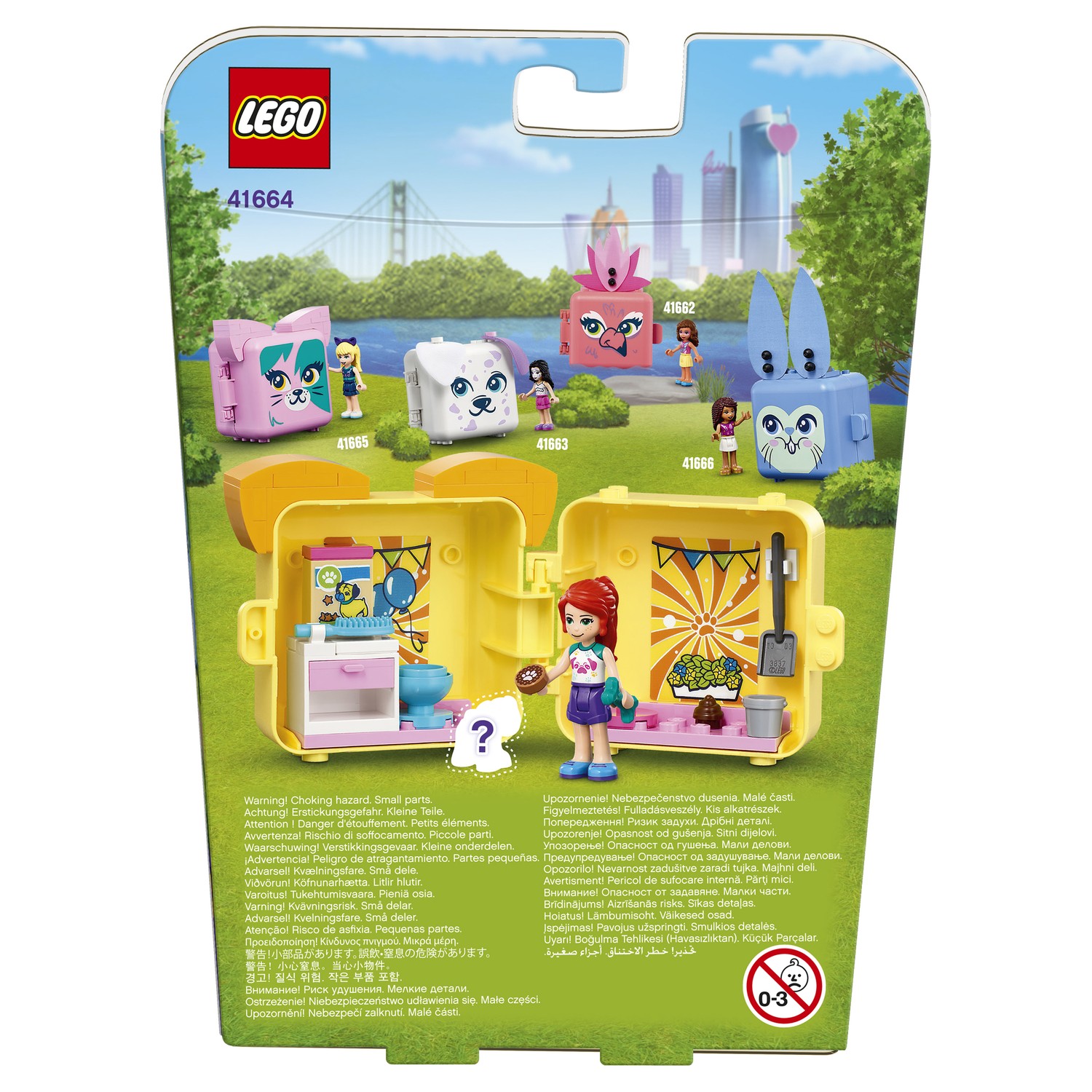 Конструктор LEGO Friends Кьюб Мии с мопсом - фото 3