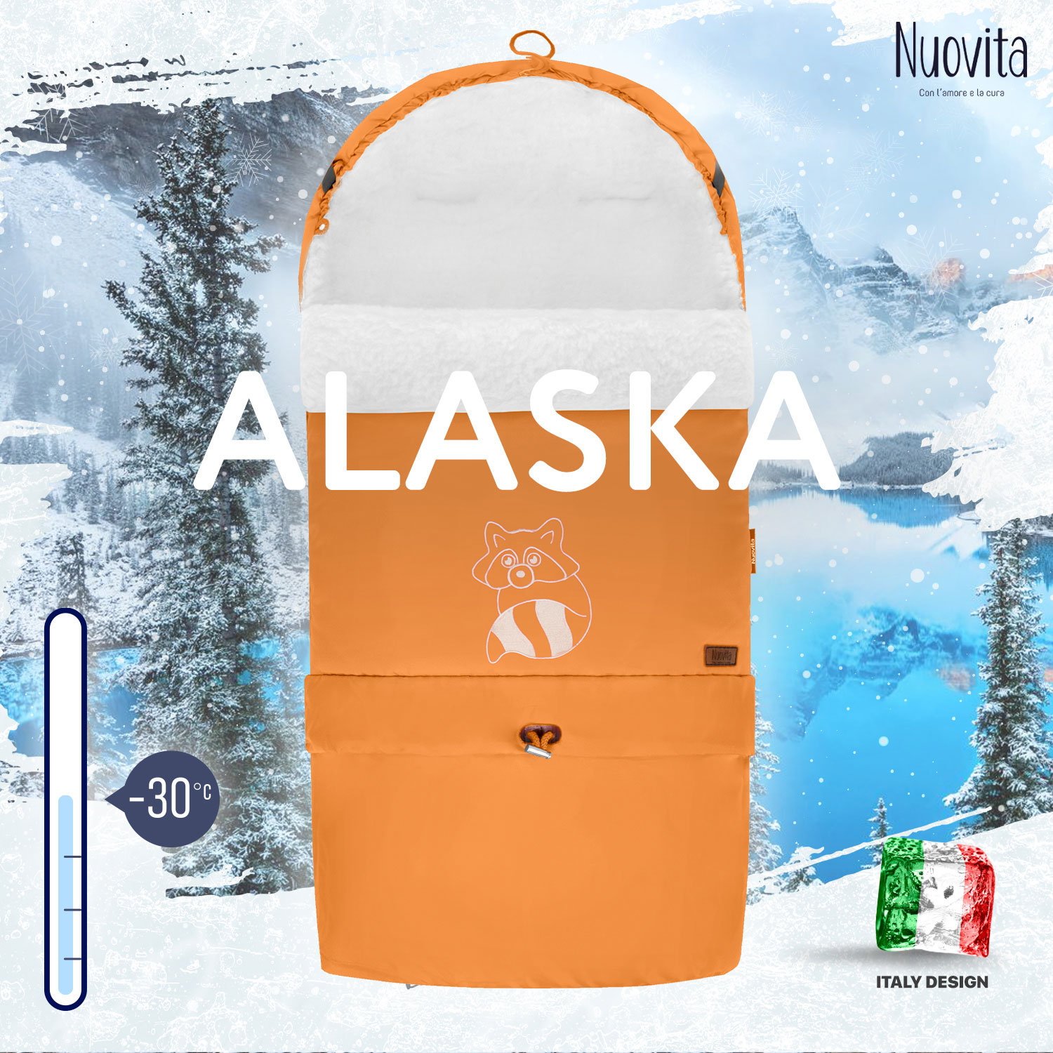 Конверт в коляску Nuovita Alaska Bianco - фото 6