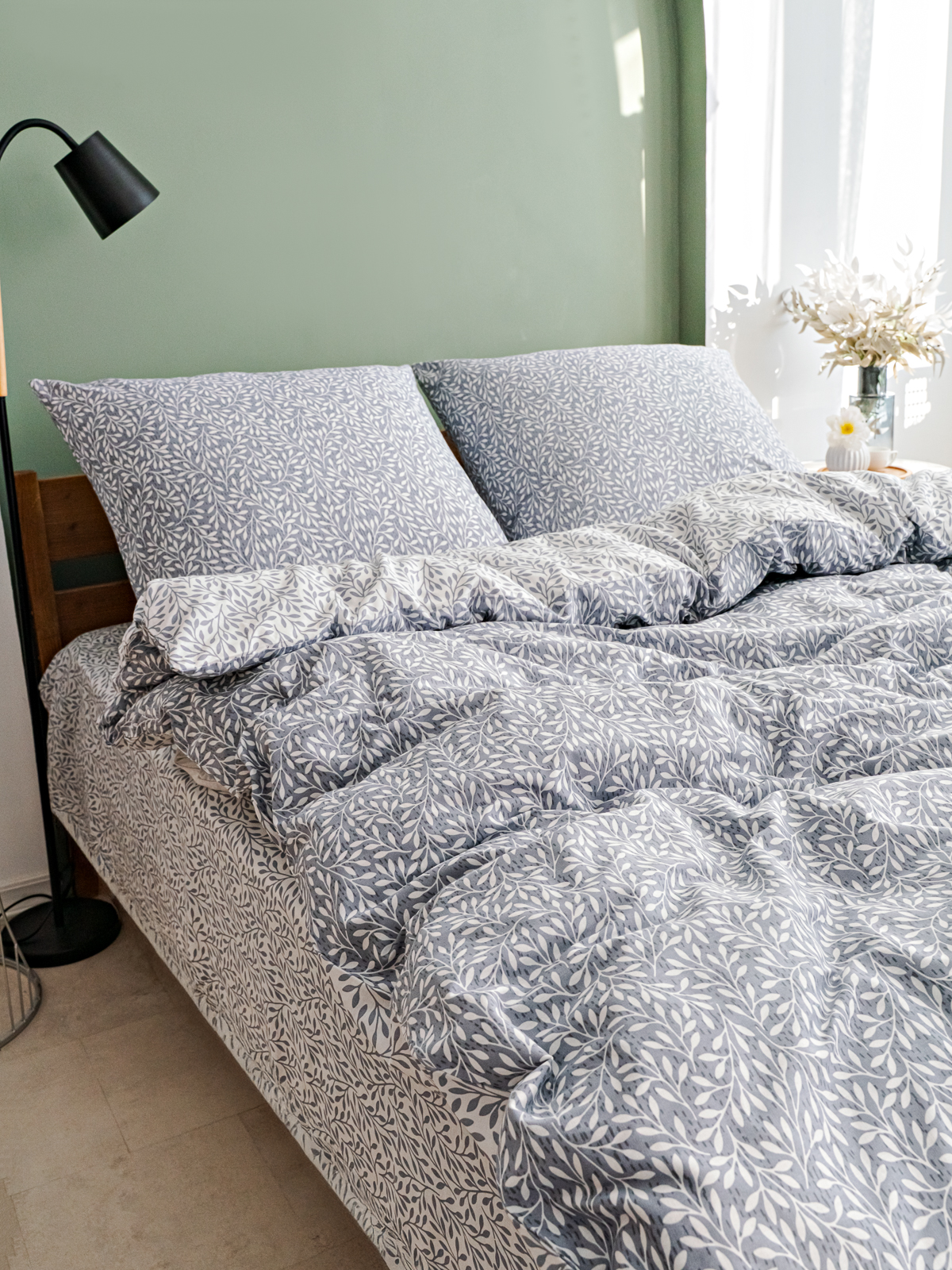 Комплект постельного белья LOVEBERRY Пастораль евро 4 предм. - фото 15