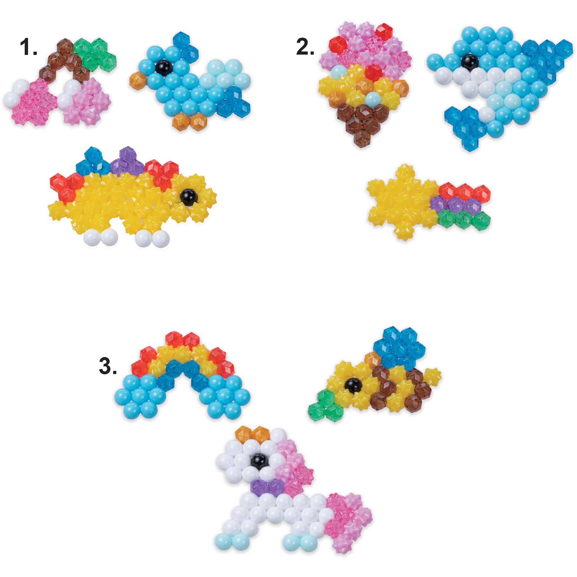 Аквамозаика Aquabeads Яркие зверюшки - фото 1