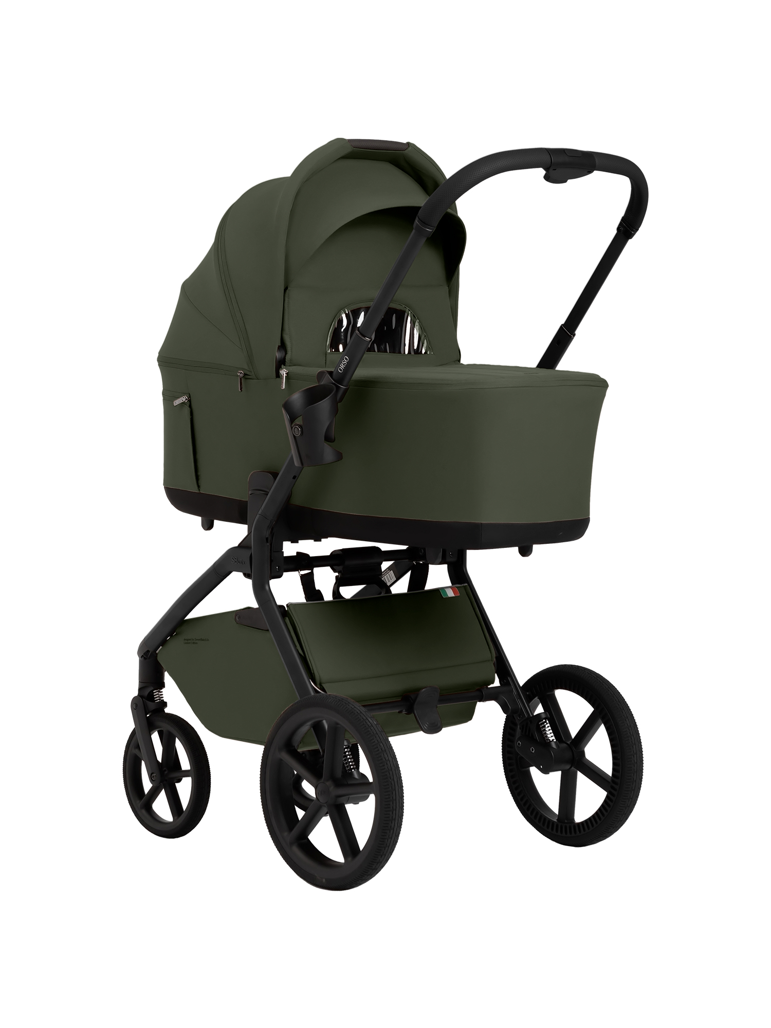 Коляска 2в1 Sweet Baby Orso Dark Green зеленый - фото 18