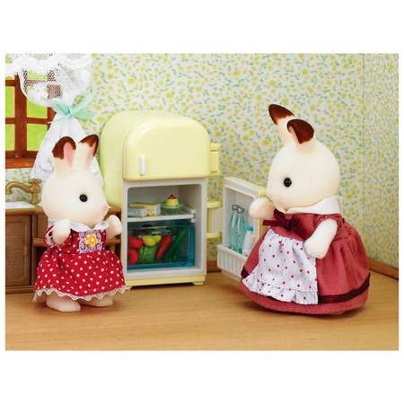Игровой набор Sylvanian Families Мама кролик и холодильник