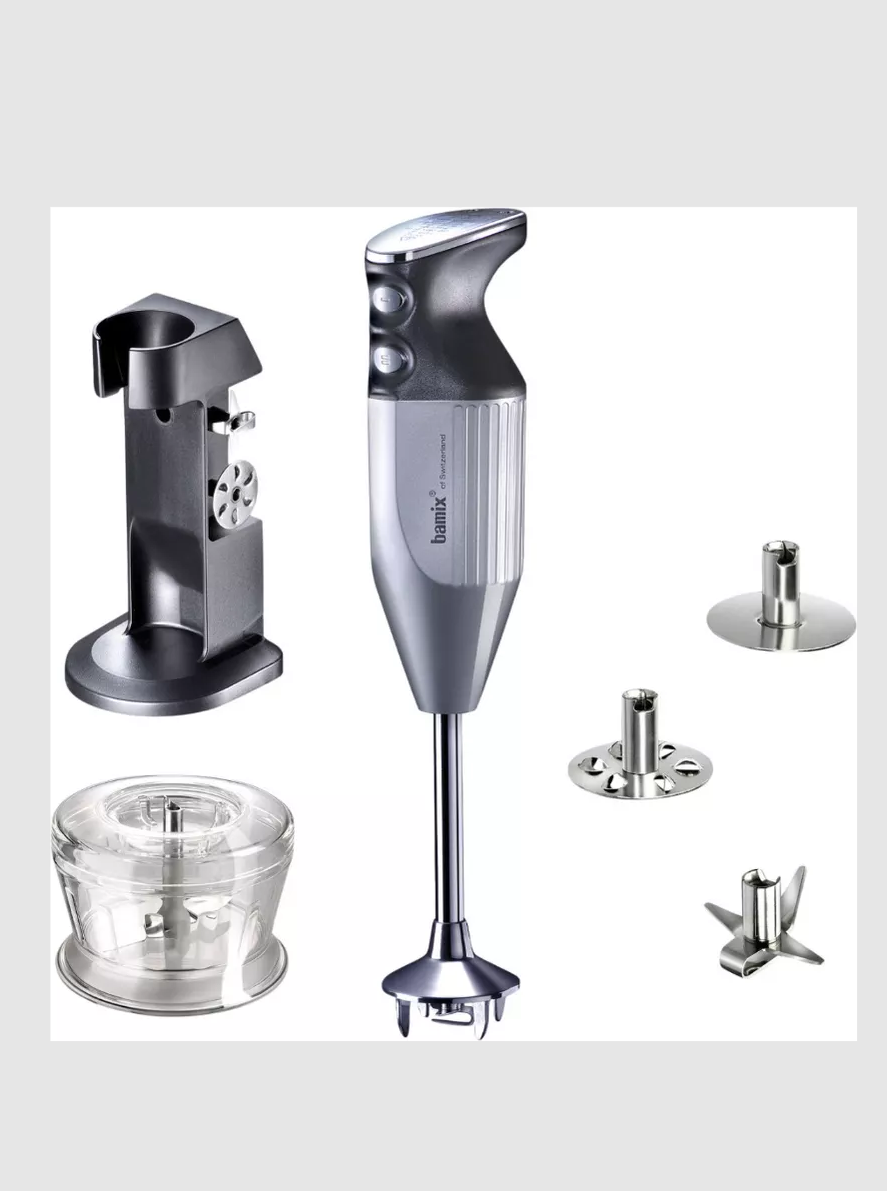 Блендер BAMIX M200 DeLuxe silver - фото 1