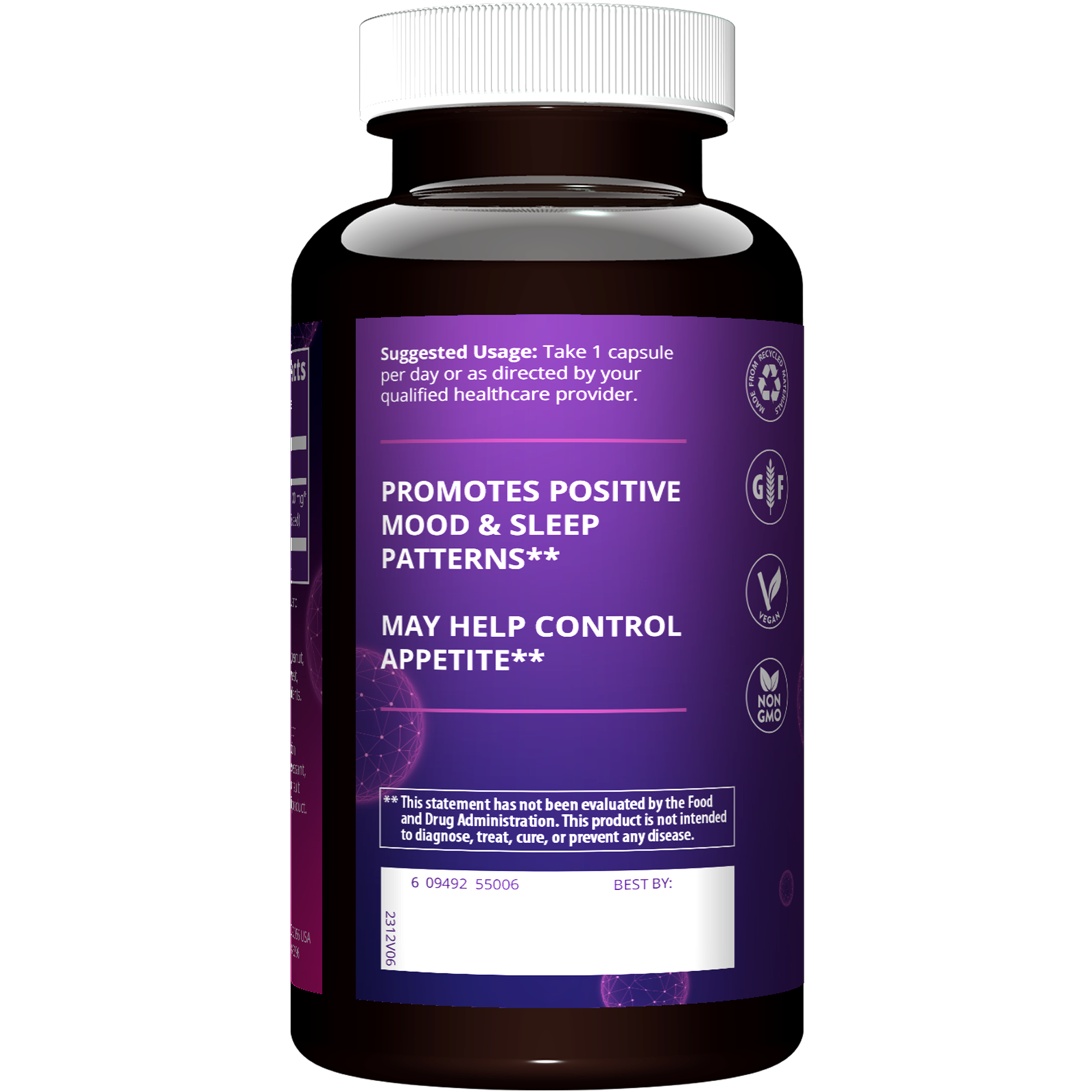 БАД MRM Nutrition 5-HTP 100 мг 60 капсул - фото 4