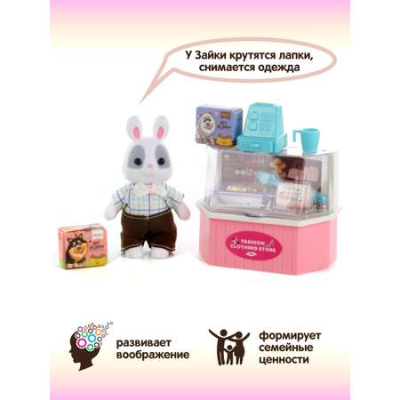Аксессуар для кукол Veld Co кукольный интерьер, стол, стул