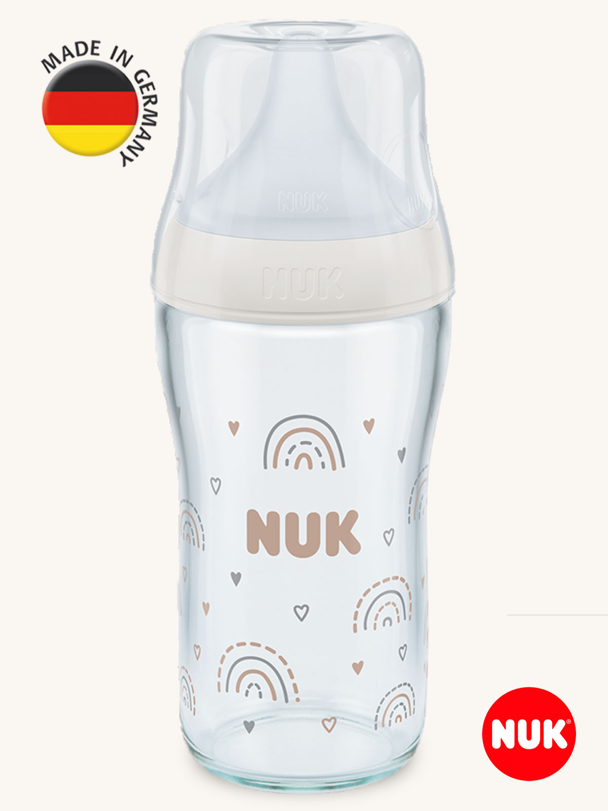 Бутылочка Nuk 230 мл 1 шт. - фото 1