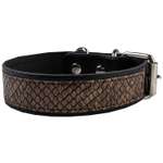 Ошейник Dimanche обхват шеи 35-43 см натуральная кожа