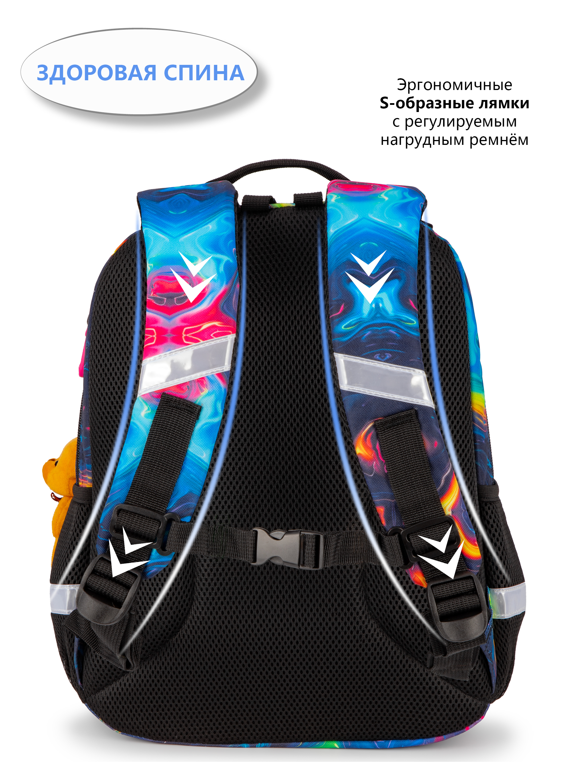 Рюкзак School Standard первокласснику набор 4 в 1 - фото 10