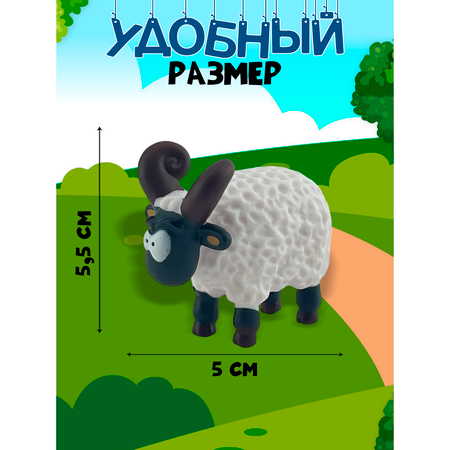 Журналы с 5 игрушками DeAgostini Животные на ферме