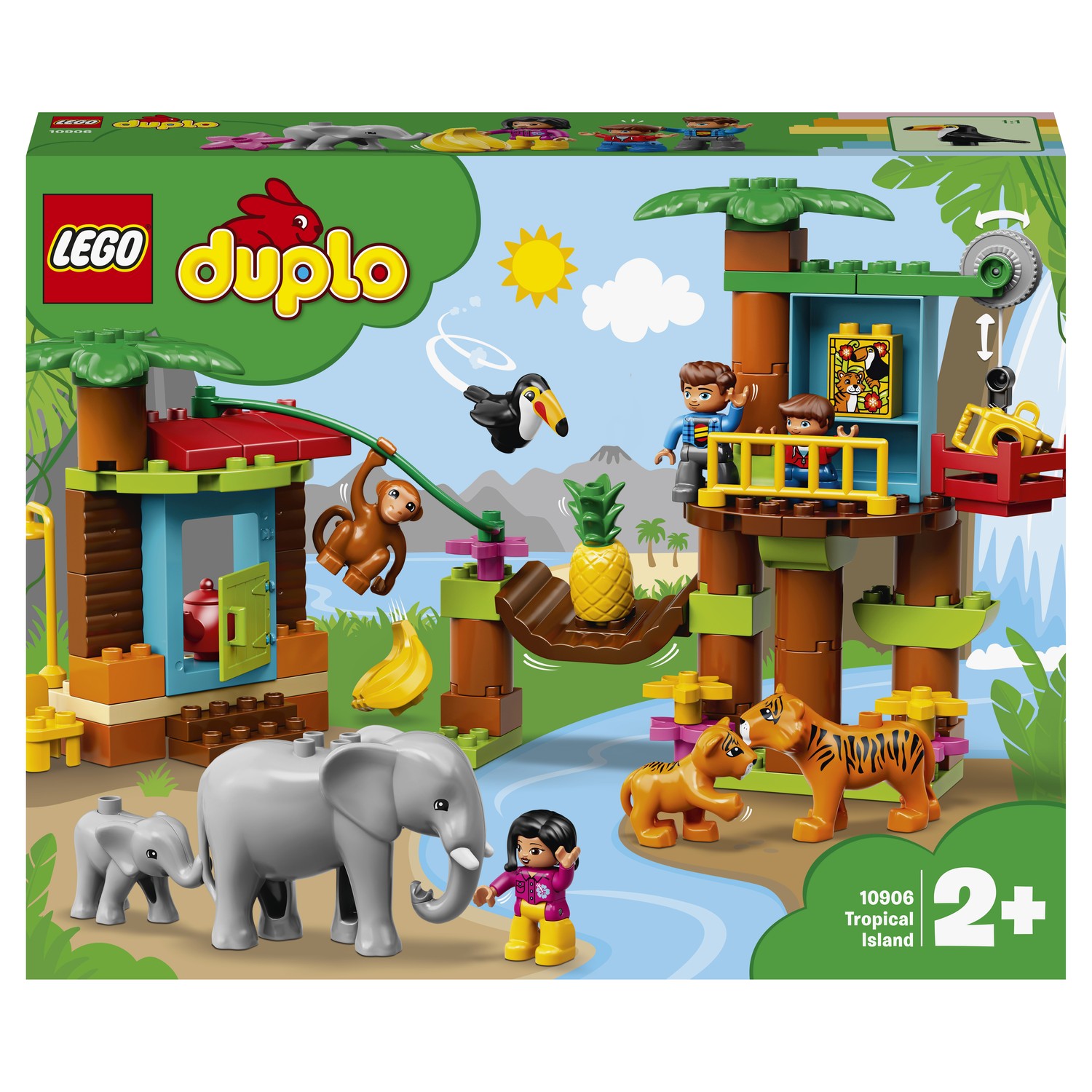Конструктор LEGO DUPLO Town Тропический остров блочный - фото 2