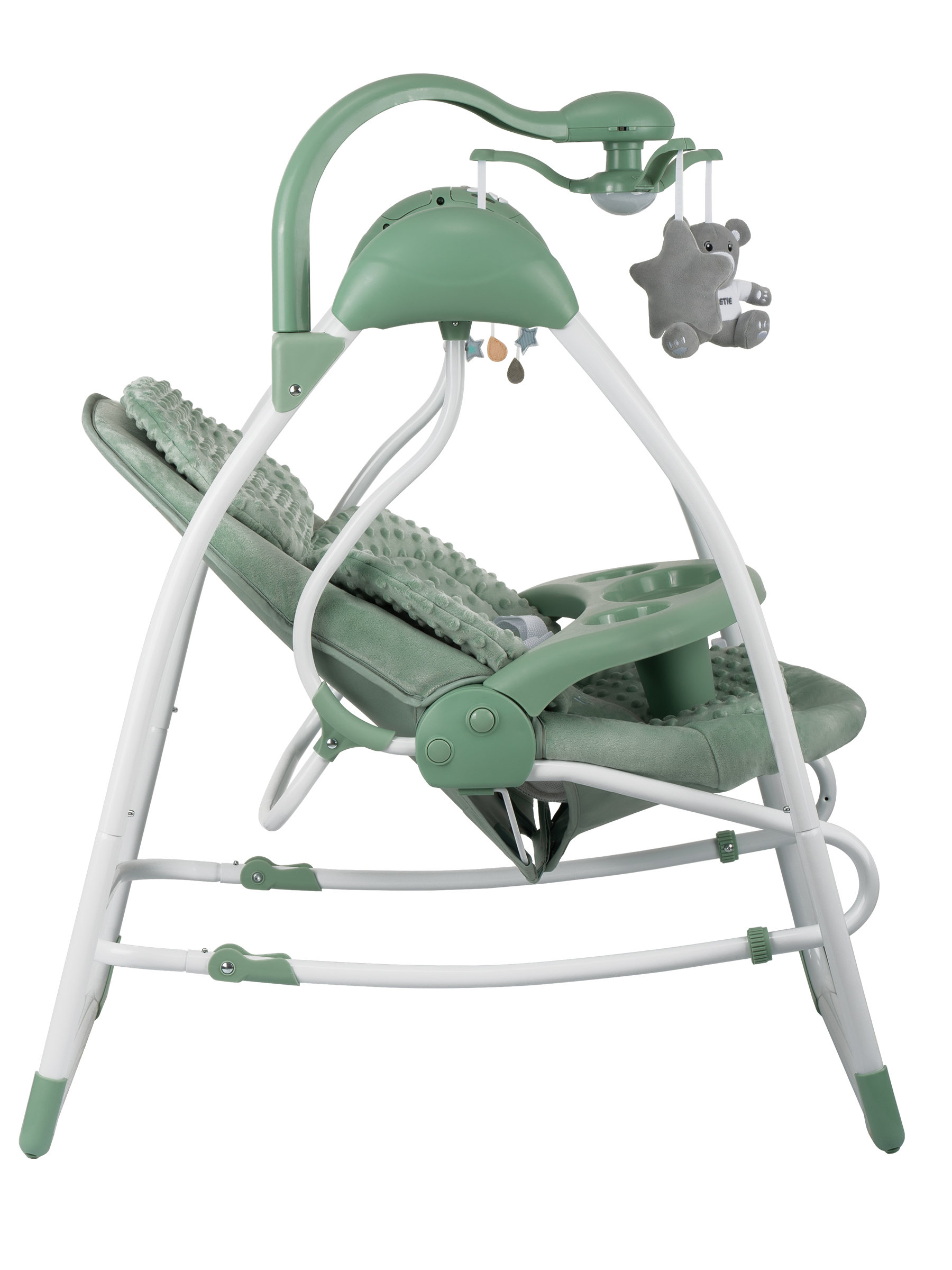 Качели Indigo Fresh зеленый-серый - фото 14