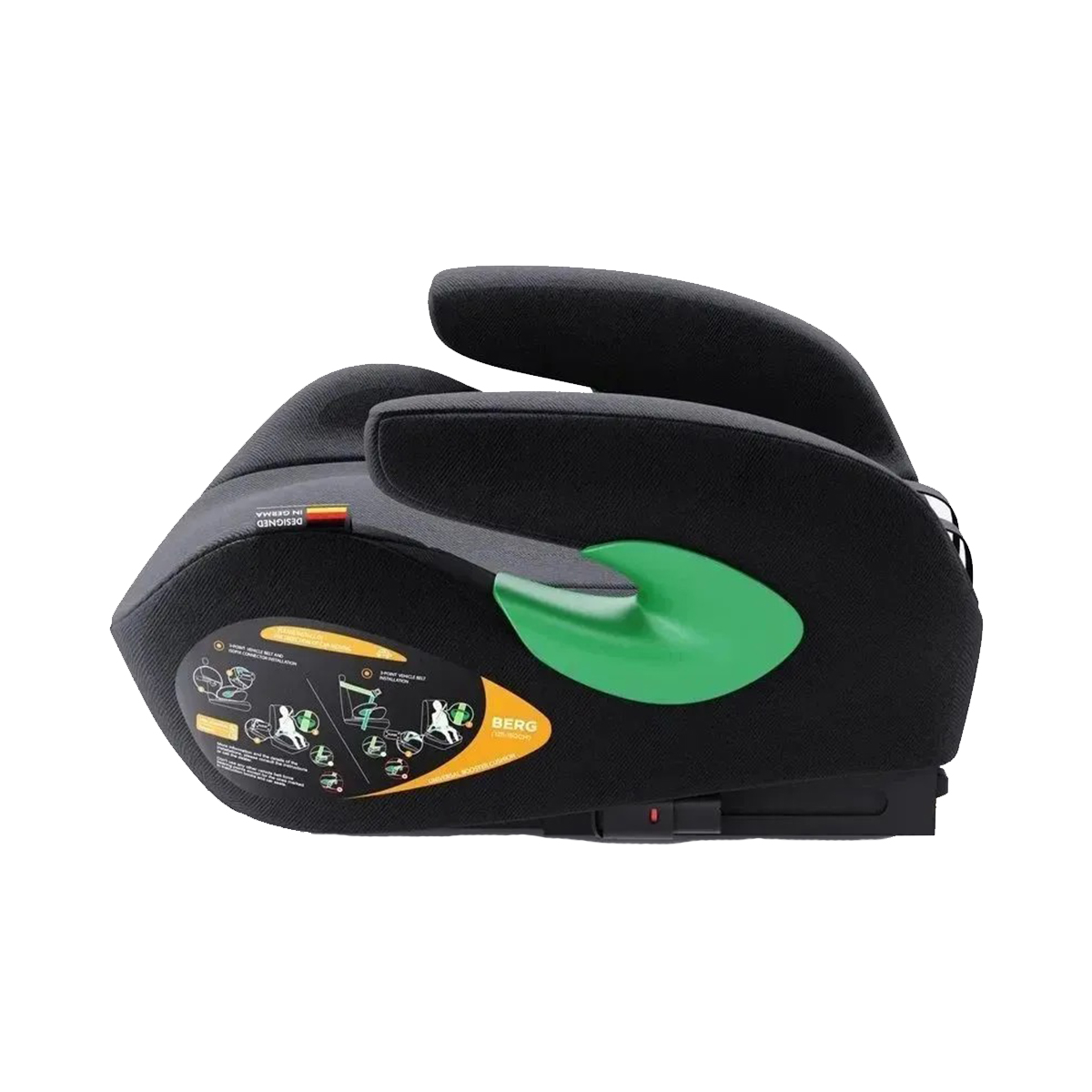Автокресло KLEE Berg i-Size Isofix 2/3 (15-36 кг) черный - фото 3