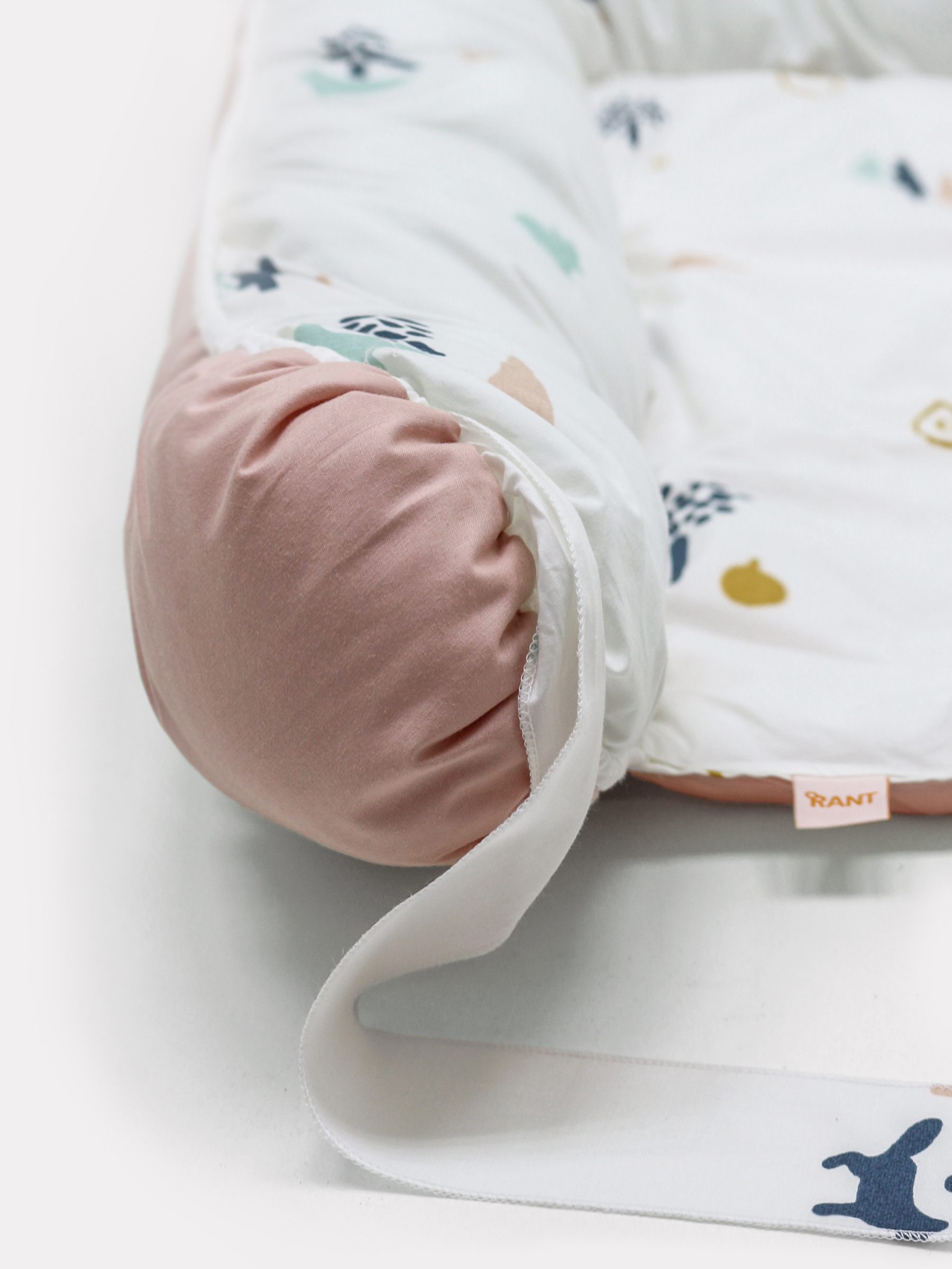 Матрас гнездышко Rant Forest розовый - фото 14