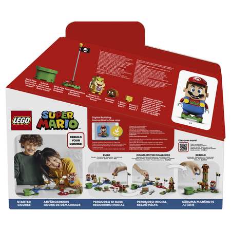 Конструктор LEGO Super Mario Приключения вместе с Марио блочный