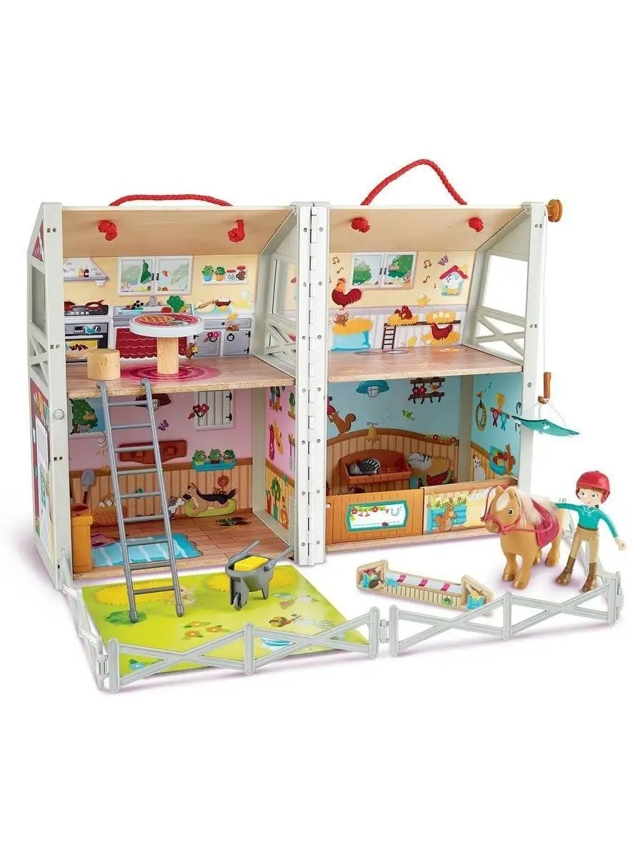 Домик для кукол Hape с мебелью E3409_HP - фото 11