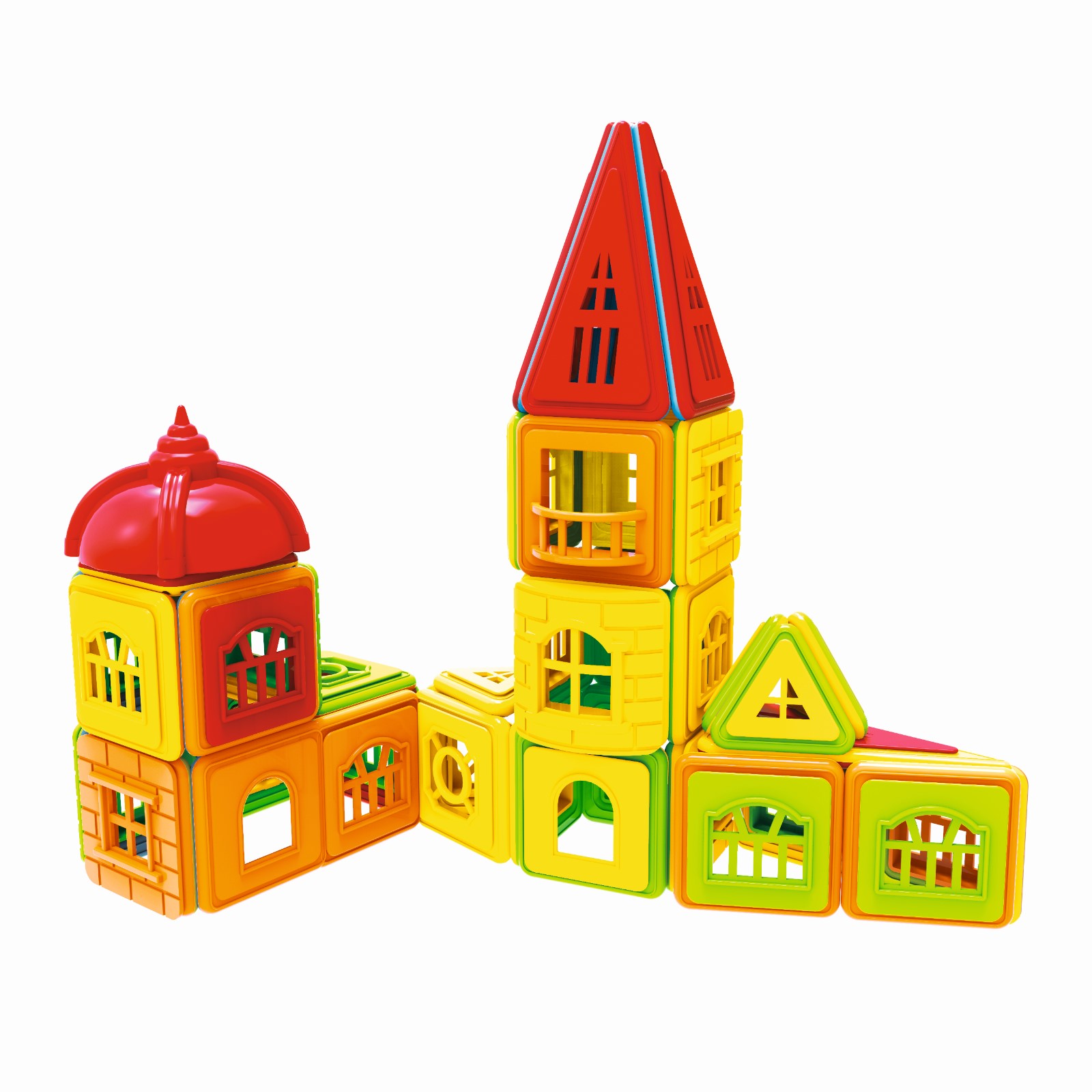 Конструктор Sima-Land Замок магнитный - фото 2