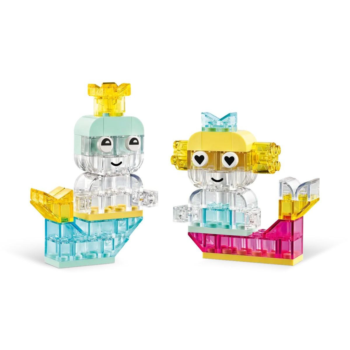 Конструктор LEGO Classic Волшебная прозрачная коробка блочный - фото 6