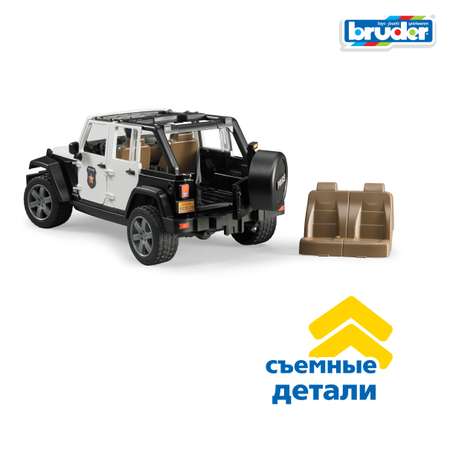Полицейская машина Bruder Jeep с фигуркой 1:16