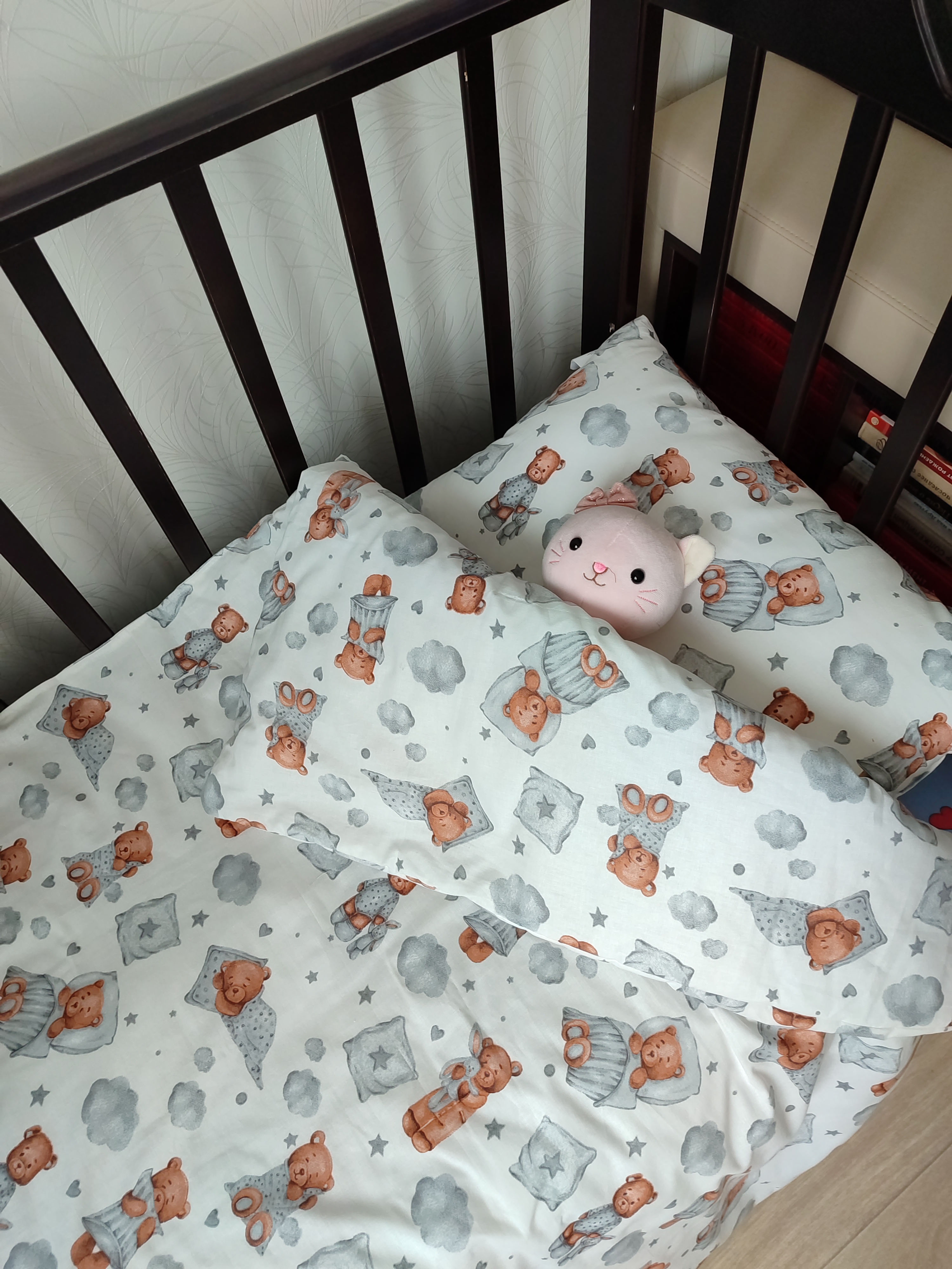 Одеяло ЗАСЫПАЙКА 110 x 140 см хлопок - фото 5