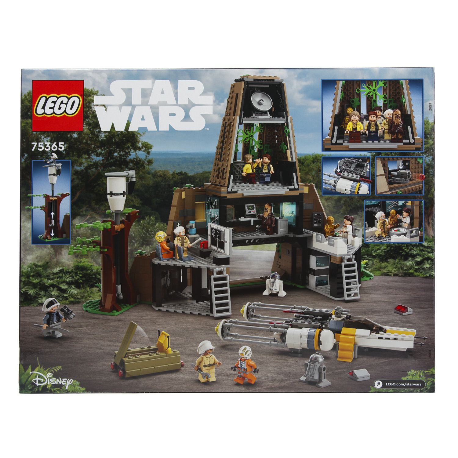 Конструктор LEGO Star Wars Yavin Rebel Base блочный - фото 12