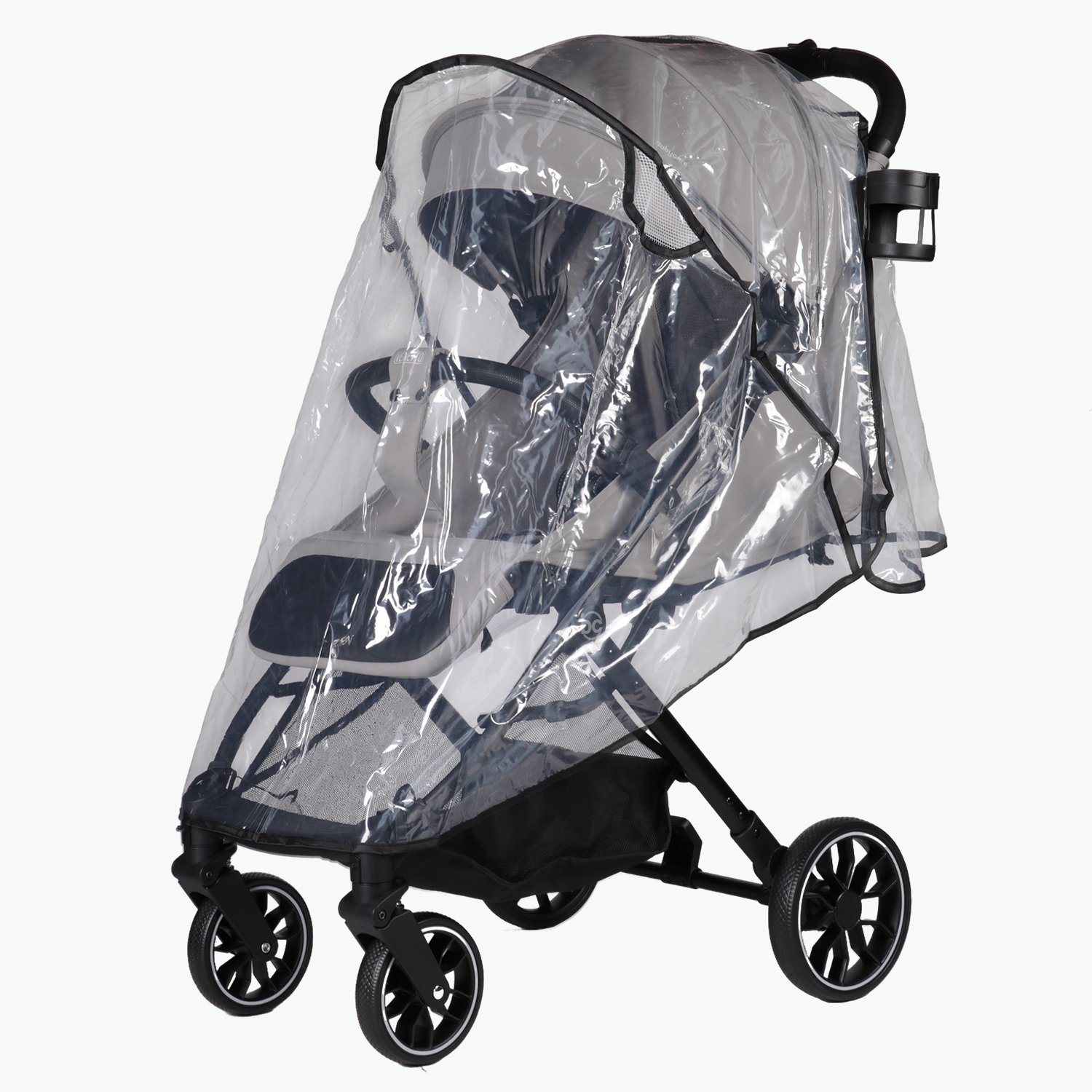 Коляска прогулочная BabyCare Venetto Серый серый - фото 5