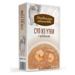 Корм для кошек Деревенские лакомства Суп из утки с креветкой пауч 35г*4шт