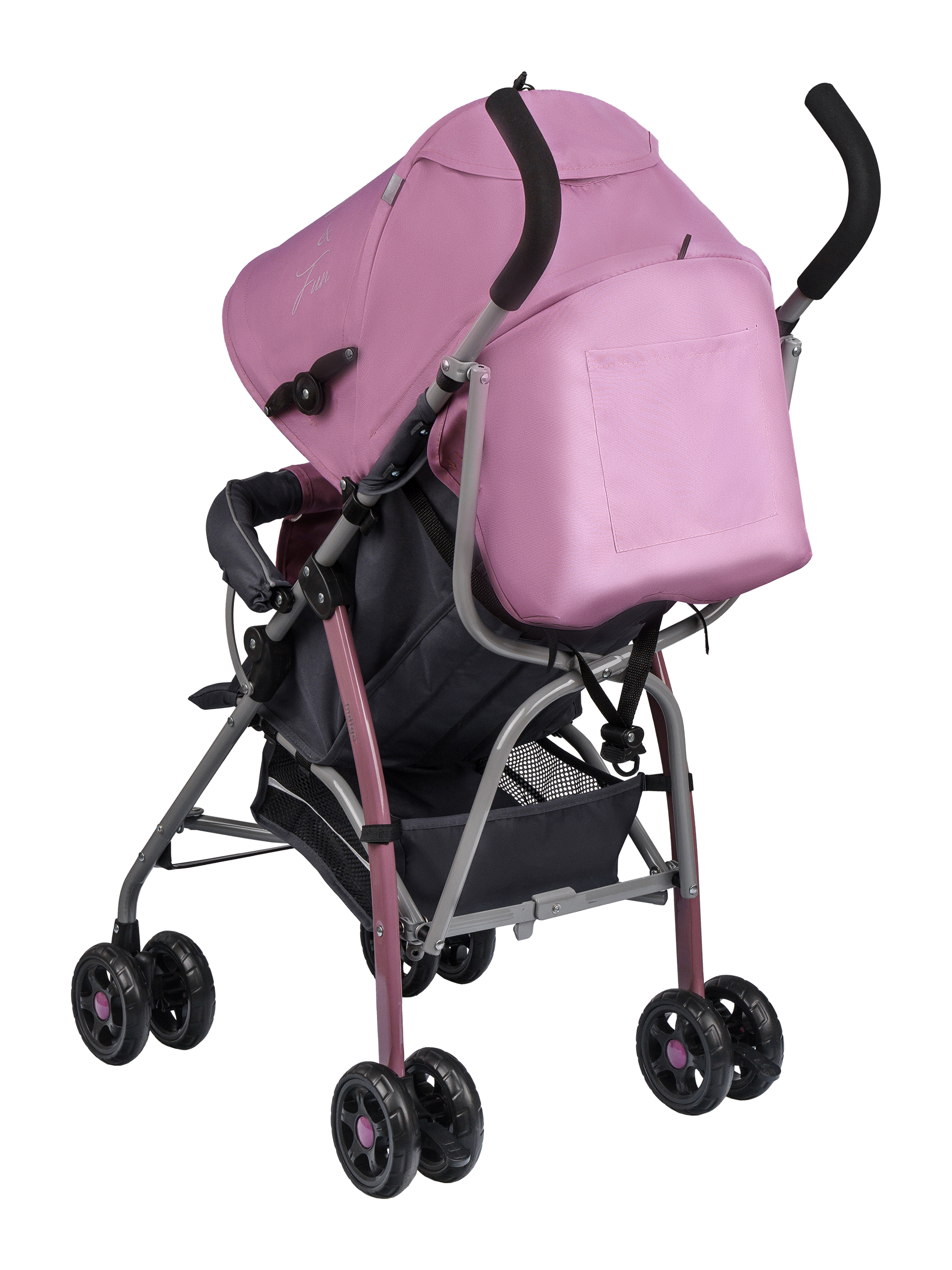 Коляска прогулочная Indigo Bono пыльная роза - фото 11