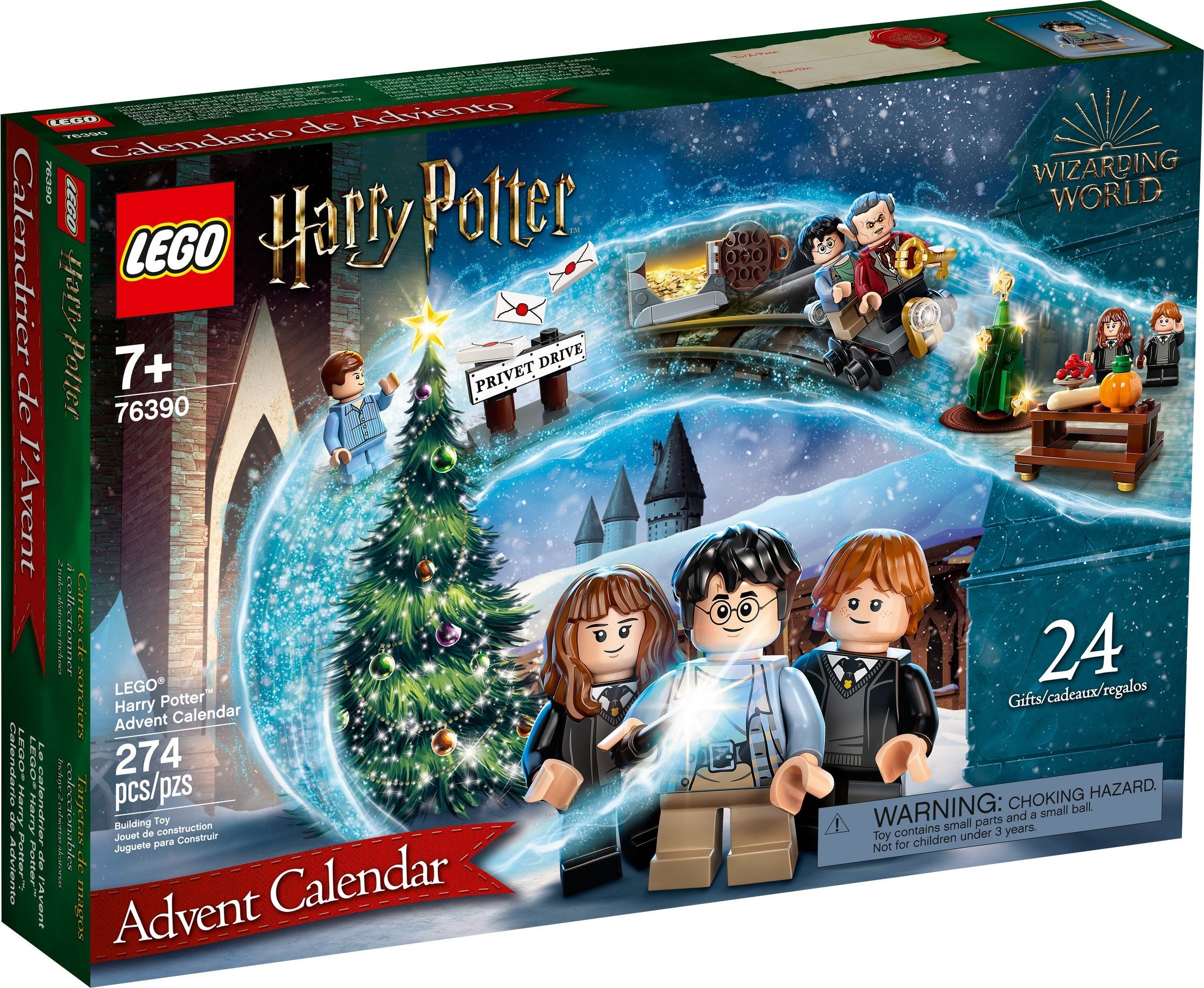 Изображение товара Конструктор LEGO Harry Potter 76390 с минифигурами и моделями для волшебных игр