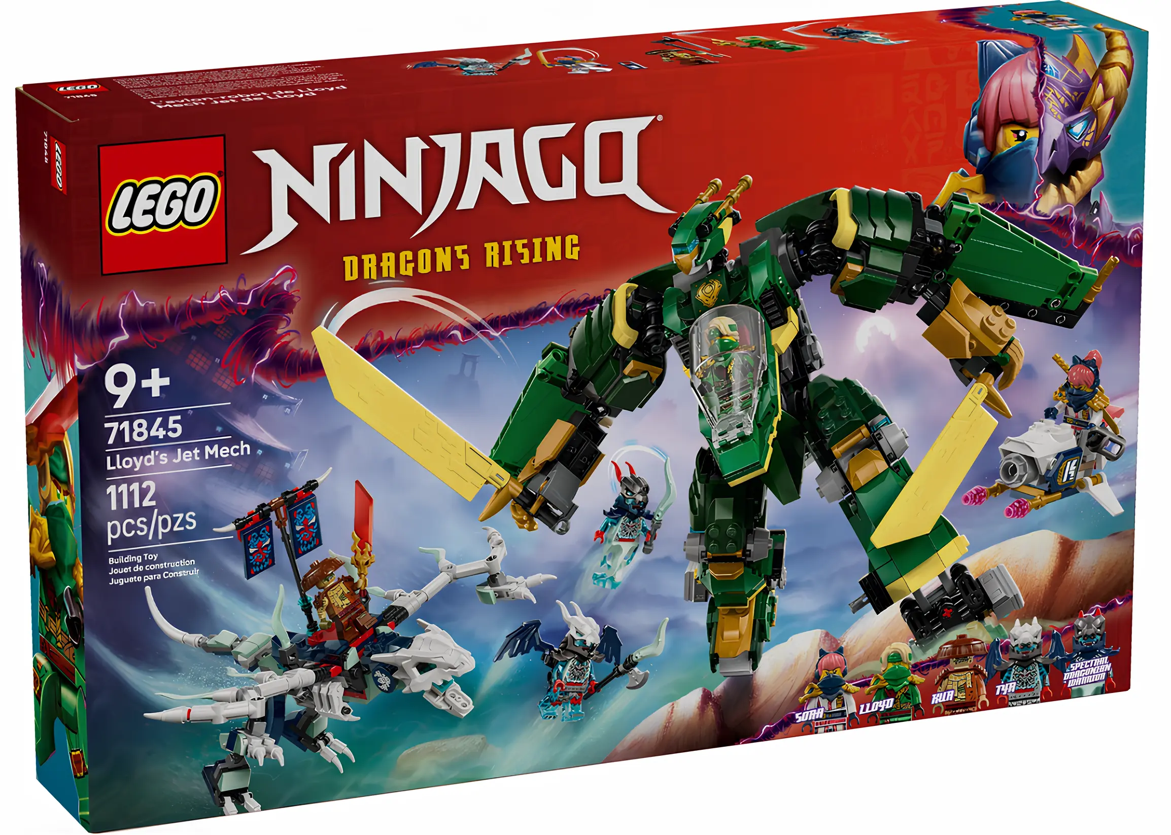 Конструктор LEGO NINJAGO 71845 1112 дет. - фото 2