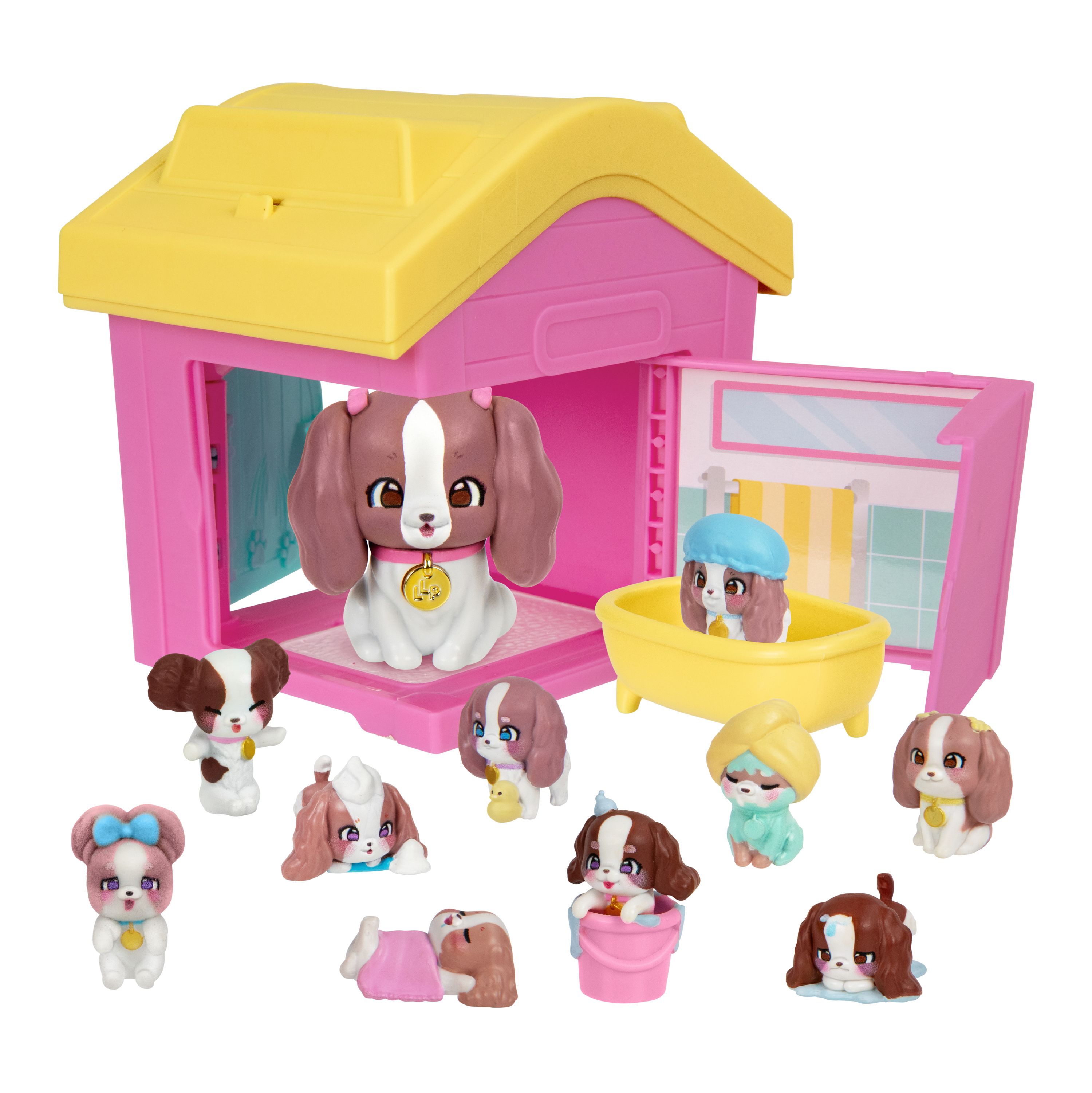 Игровой набор Moose cемья собачек в домике - фото 5